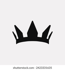 Icono de tiara futurista - Ilustración vectorial simple