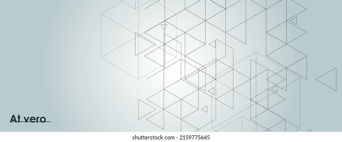 Futuristic tile network and mosaic geometric construction. Honeycomb pattern on white background. Vector connet polygonal shapes