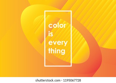 Futuristic trendy geometric background
