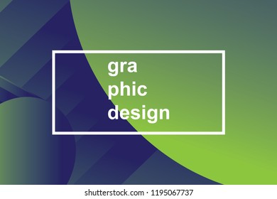 Futuristic trendy geometric background