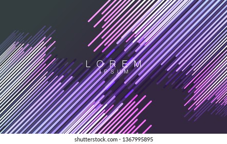 Futuristic trendy minimal illustration. Gradient luxury abstract background. Modern texture for layout web design. Vector eps10.