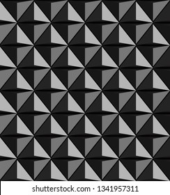 Futuristic triangle background, simply triangle 3d , color gradient, vector-Vector