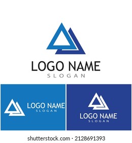 Inspiration für das Design des Futuristischen Triangle-Logos