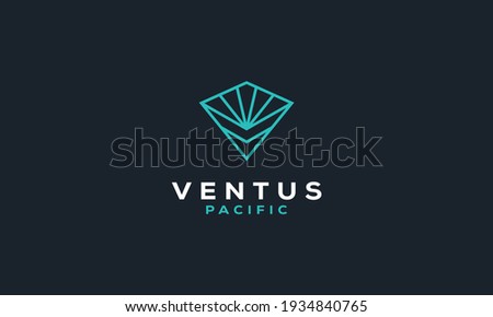 Futuristic Triangle Logo Design Inspiration
