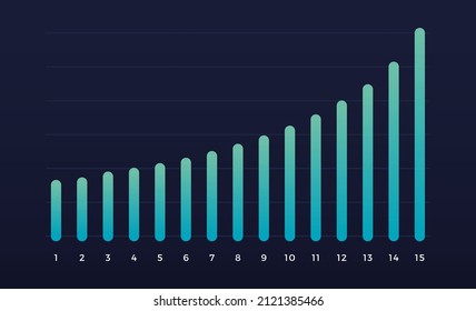 Futuristic UI infographic statistic elements. Data visualization graphs, diagram for presentation. Vector illustration
