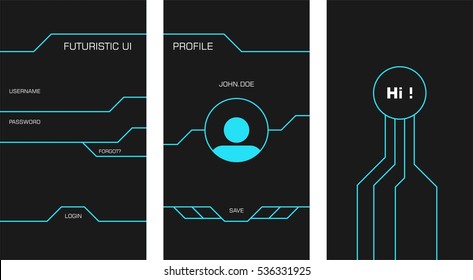Futuristic User Interface