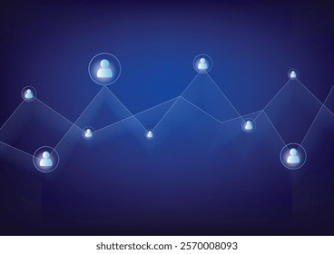 Futuristic vector background of digital networks, space, galaxies, planets, AI, and computers. symbolizing global connectivity, technology, and the digital world.