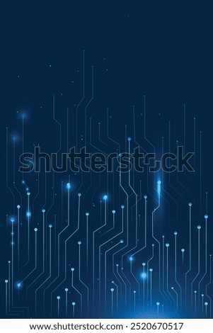 Futuristic vector background of digital networks, space, galaxies, planets, AI, and computers. symbolizing global connectivity, technology, and the digital world.