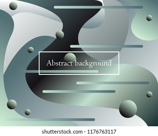 Futuristic vector background with fluid and gradient abstract elements.