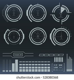 Futuristic virtual graphic touch  user interface