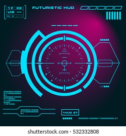 Futuristic virtual graphic touch  user interface
