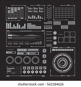 Futuristic virtual graphic touch user interface