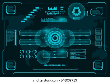 Futuristic virtual graphic touch user interface