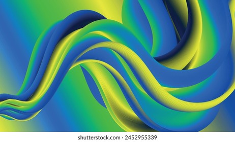 Futuristic wallpaper in neon colors. An excellent background for designing pages on social networks, posters, presentations, outdoor advertising and your other projects. Vector.