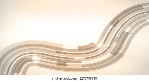 Futuristic wavy background.Creative technology background.