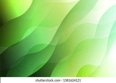 Futuristic wavy dynamic background. Creative Vector illustration. For cover book, presentation wallpaper, print design
