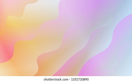 Futuristic Wavy geometric background. Background for Wallpaper, Web Design, Brochure, Visit Card. Vector wave pattern. Gradient.