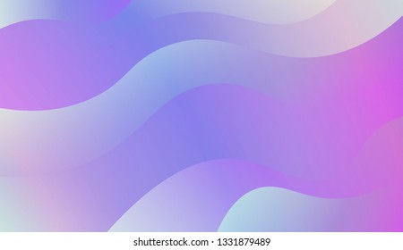 Futuristic Wavy geometric background. Background for Wallpaper, Web Design, Brochure, Visit Card. Vector wave pattern. Gradient.