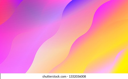 Futuristic Wavy geometric background. Background for Wallpaper, Web Design, Brochure, Visit Card. Vector wave pattern. Gradient.