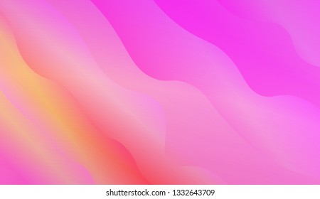 Futuristic Wavy geometric background. Background for Wallpaper, Web Design, Brochure, Visit Card. Vector wave pattern. Gradient.