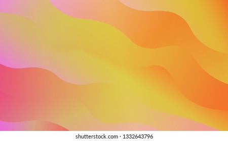 Futuristic Wavy geometric background. Background for Wallpaper, Web Design, Brochure, Visit Card. Vector wave pattern. Gradient.