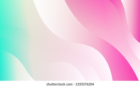 Futuristic Wavy geometric background. Background for Wallpaper, Web Design, Brochure, Visit Card. Vector wave pattern. Gradient.