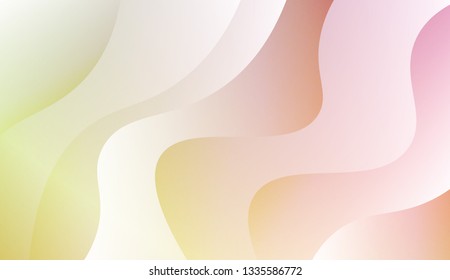 Futuristic Wavy geometric background. Background for Wallpaper, Web Design, Brochure, Visit Card. Vector wave pattern. Gradient.