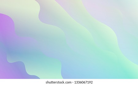 Futuristic Wavy geometric background. Background for Wallpaper, Web Design, Brochure, Visit Card. Vector wave pattern. Gradient.