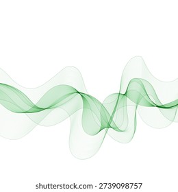 Futuristic wavy lines design for modern brandi
