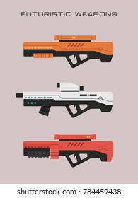 Futuristic Weapons - Sniper Rifle