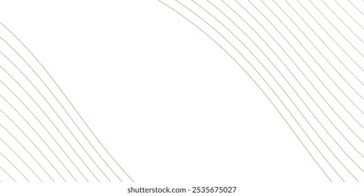 Futuristic white lines abstract background. shining wave lines pattern for banner simple