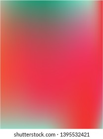 Futuristic work of art performed by simple techniques. Vector illustration presentation. Magic splash and spreading spot. Red graphic samples of futuristic artwork.