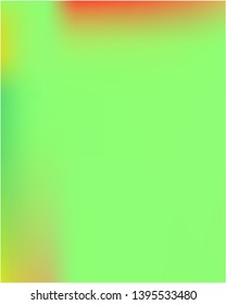 Futuristic work of art performed by simple techniques. Vector illustration layout. Strange splash and spreading spot. Green graphic samples of futuristic artwork.