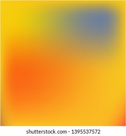 Futuristic work of art performed by simple techniques. Vector illustration space. Great splash and spreading spot. Orange graphic samples of futuristic artwork.