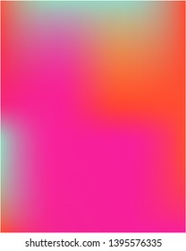 Futuristic work of art performed by simple techniques. Juicy splash and spreading spot. Vector illustration flyer. Pink graphic samples of futuristic artwork.