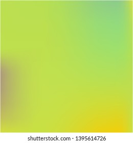 Futuristic work of art performed by simple techniques. Vector illustration space. Magic splash and spreading spot. Yellow graphic samples of futuristic artwork.