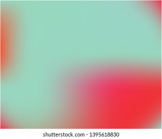 Futuristic work of art performed by simple techniques. Vector illustration shape. Random splash and spreading spot. Red graphic samples of futuristic artwork.