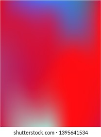 Futuristic work of art performed by simple techniques. Vector illustration presentation. Great splash and spreading spot. Red graphic samples of futuristic artwork.