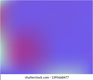Futuristic work of art performed by simple techniques. Pretty splash and spreading spot. Vector illustration layout. Violet graphic samples of futuristic artwork.