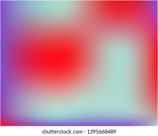 Futuristic work of art performed by simple techniques. Graceful splash and spreading spot. Vector illustration flat. Blue graphic samples of futuristic artwork.
