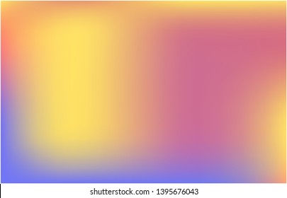 Futuristic work of art performed by simple techniques. Vector illustration shape. Creative splash and spreading spot. Yellow graphic samples of futuristic artwork.