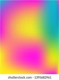 Futuristic work of art performed by Gradient mesh . Pretty splash and spreading spot. Vector illustration invite. Yellow graphic samples of futuristic artwork.