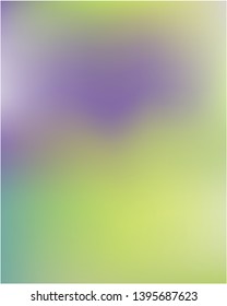 Futuristic work of art performed by simple gradient mesh. Creative splash and spreading spot. Vector illustration concept. Violet graphic samples of futuristic artwork.