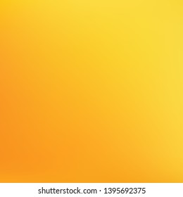 Futuristic work of art performed by simple  gradient mesh. Vector illustration show. Trendy splash and spreading spot. Orange graphic samples of futuristic artwork.