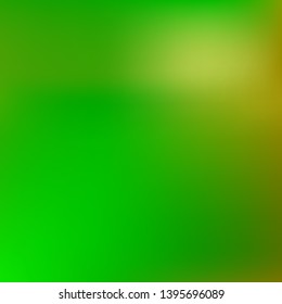 Futuristic work of art performed by simple techniques. Strange splash and spreading spot. Vector illustration space. Green graphic samples of futuristic artwork.