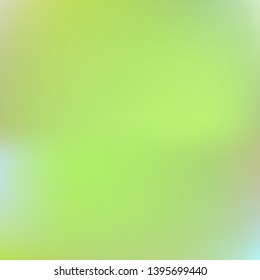 Futuristic work of art performed by simple techniques. Graceful splash and spreading spot. Vector illustration cover. Green graphic samples of futuristic artwork.