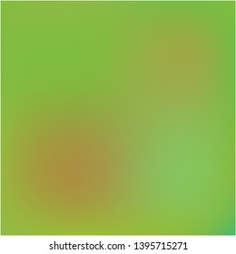 Futuristic work of art performed by simple techniques. Amazing splash and spreading spot. Vector illustration cover. Green graphic samples of futuristic artwork.