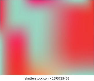 Futuristic work of art performed by simple techniques. Vector illustration presentation. Great splash and spreading spot. Red graphic samples of futuristic artwork.