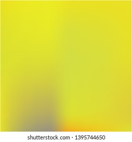 Futuristic work of art performed by simple techniques. Vector illustration space. Unreal splash and spreading spot. Yellow graphic samples of futuristic artwork.