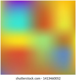 Futuristic work of art performed by simple techniques. Vector illustration shape. Nice splash and spreading spot. Yellow graphic samples of futuristic artwork.